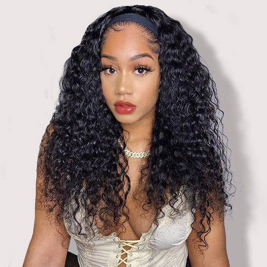 Deep Wave Headband Wig