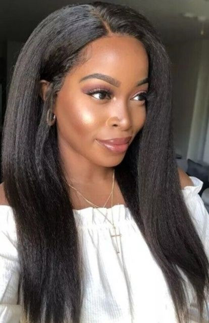 Brazilian Kinky Straight U-Part Wig