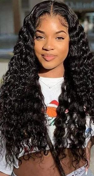 Brazilian Deep Wave U-Part Wig