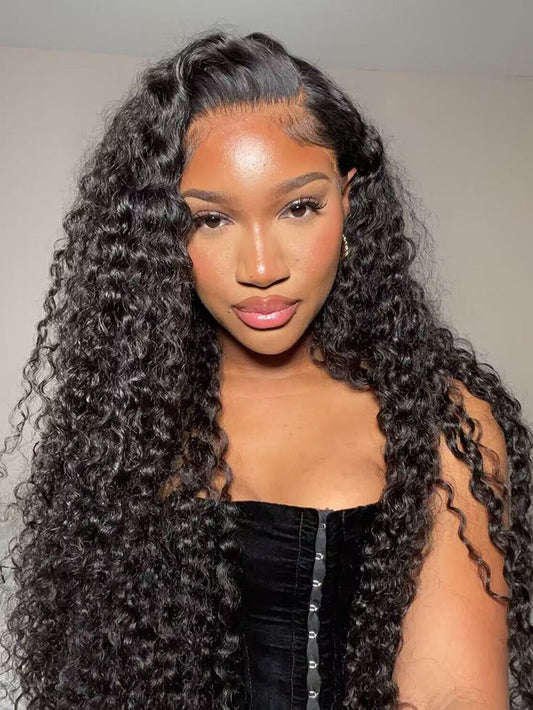 Deep Wave 13x4 Transparent Lace Front Wig