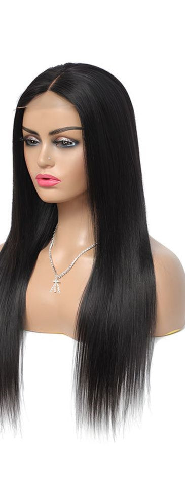 Straight 4x4 Closure Wig