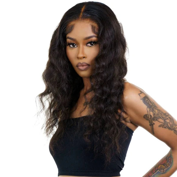 Raw Indian Curly 13x4 Transparent Lace Front Wig